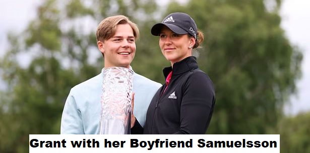 Linn Grant with her husband