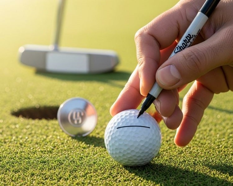 How Do You Mark a Golf Ball?