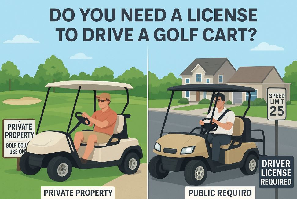 Do you need a License to drive a Golf Cart