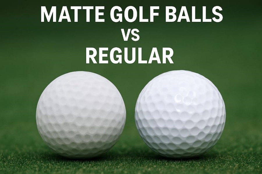 Matte Golf Balls VS Regular