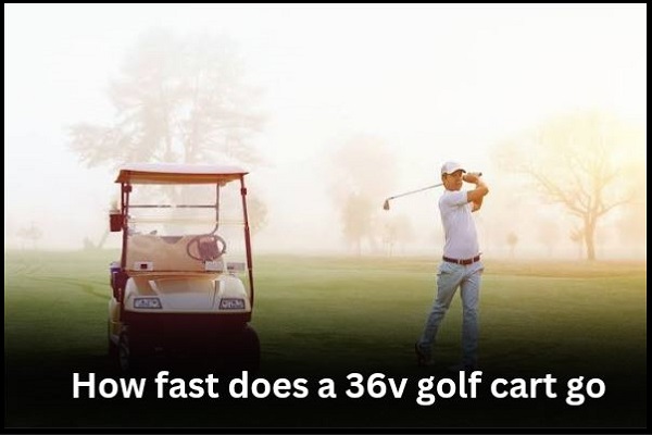 How fast does a 36V Golf Cart Go?