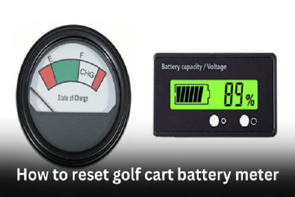 How to Reset golf Cart Battery Meter?