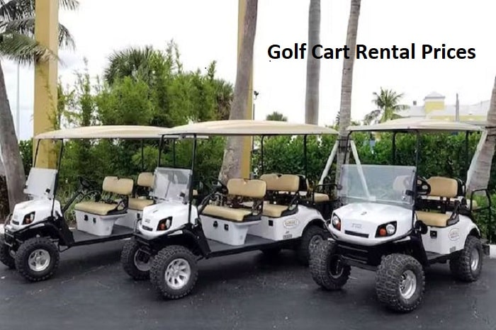 how much to rent a golf cart?