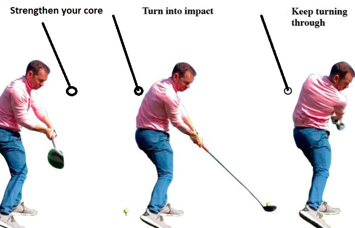 how to drive a golf ball farther