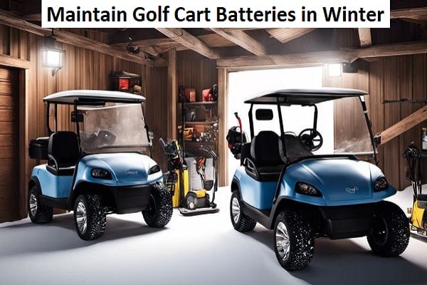 How to Maintain Golf Cart Batteries in Winter?
