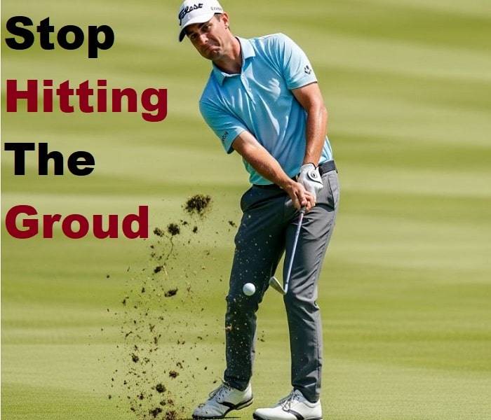 Why do You Keep Hitting the Ground Before the Golf Ball?