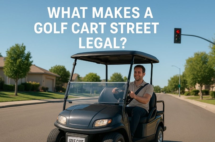 What makes a Golf Cart Street Legal?