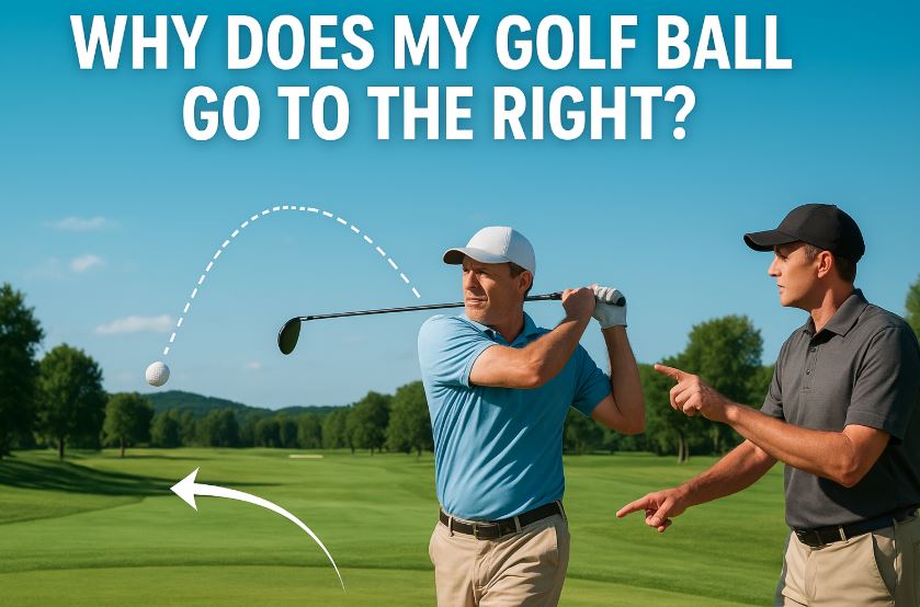 Why does my golf ball go to the right