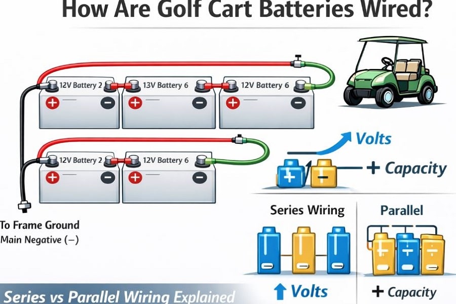 How Are Golf Cart Batteries Wired