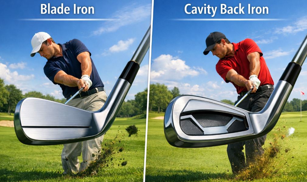 Difference Between Blades and Cavity Back Irons
