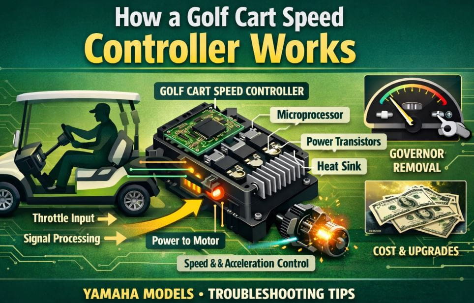 How a Golf Cart Speed Controller Works