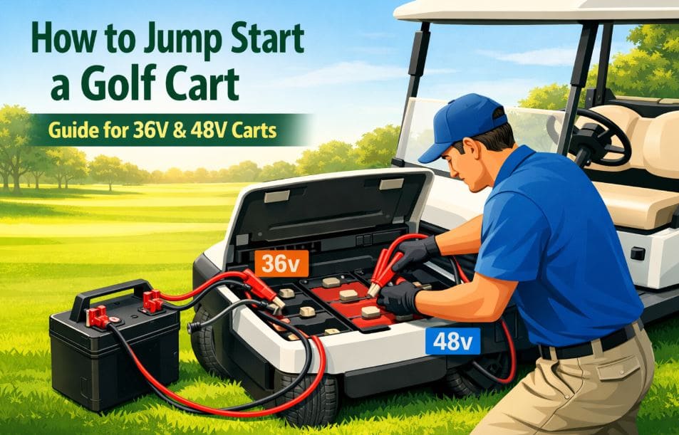 How to Jump Start a Golf Cart?