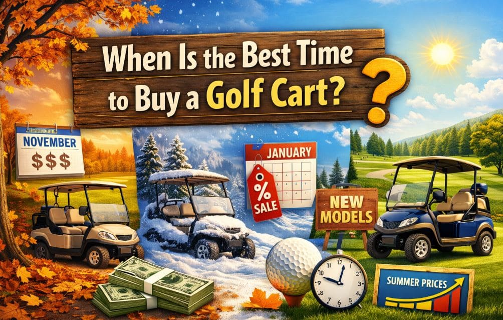When is the best time to buy a Golf cart?