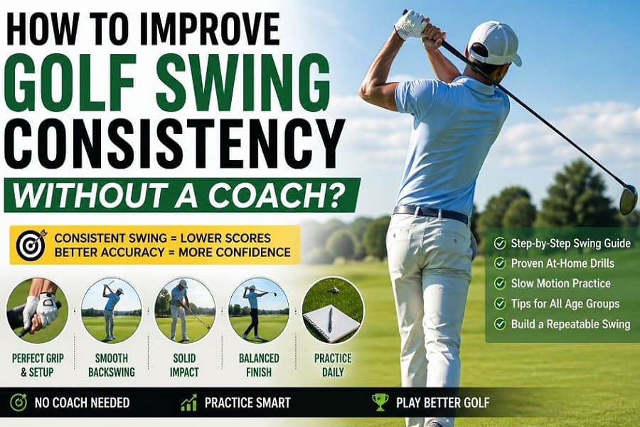 How to improve Golf Swing Consistency without a coach?