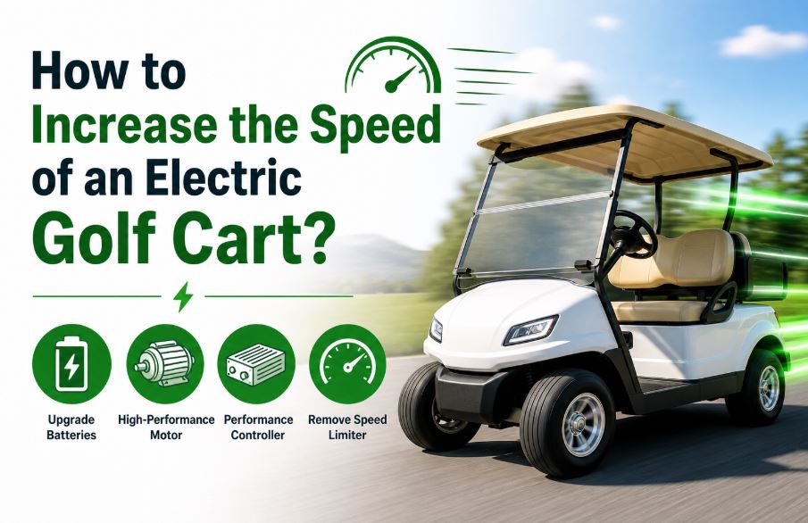 How to increase the Speed of an Electric Golf Cart?
