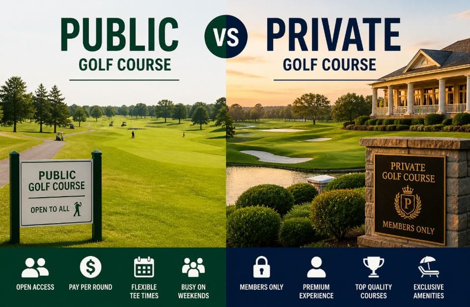 Public VS Private golf course