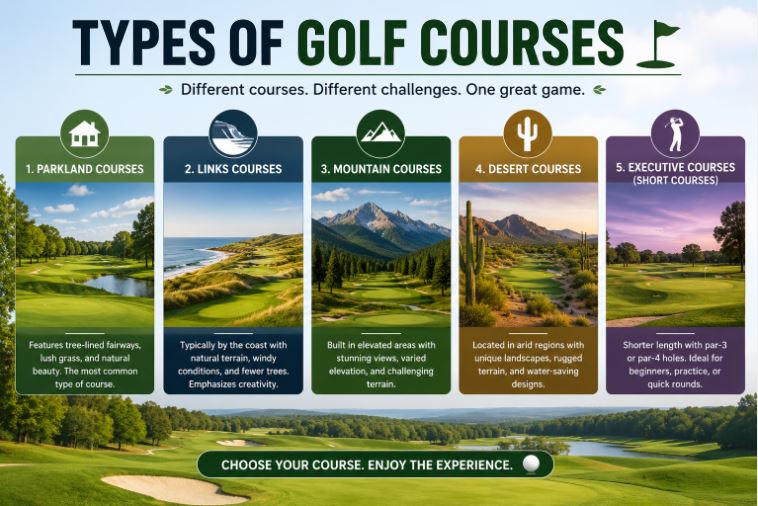 Types of Golf Courses