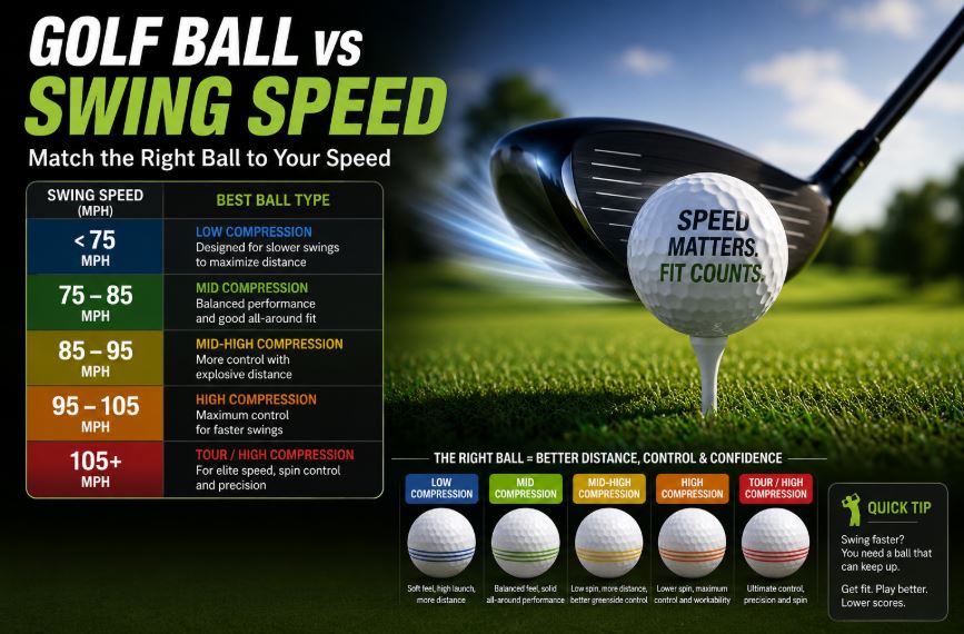 Golf Ball VS Swing Speed