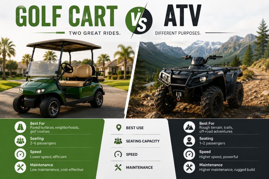 Golf Cart VS ATV