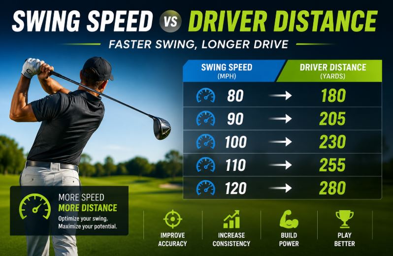 Swing Speed VS Driver Distance