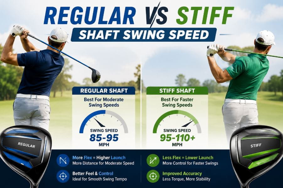 Regular VS Stiff Shaft Swing Speed