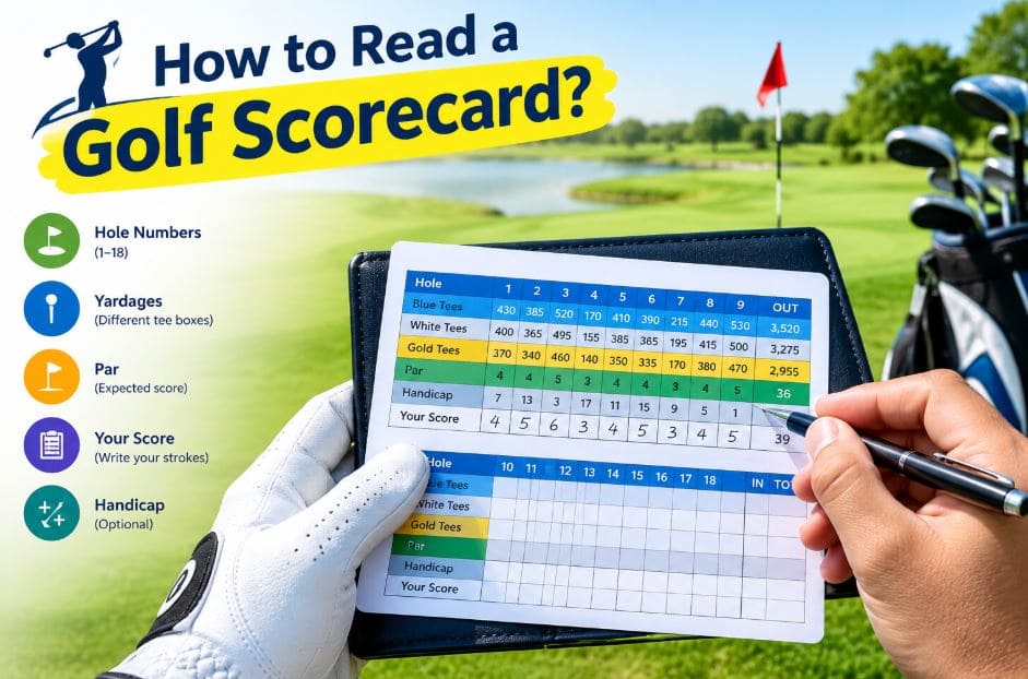 How to read a Golf Scorecard