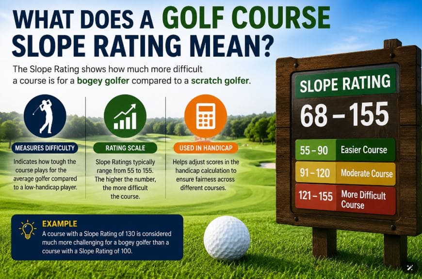 What Does a Golf Course Slope Rating Mean?