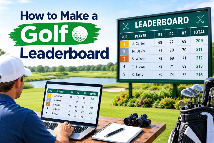 How to Make a Golf Leaderboard?