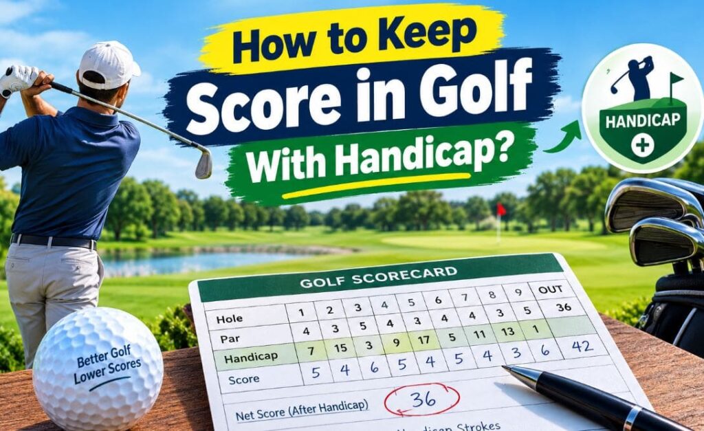 How to keep score in Golf with Handicap?